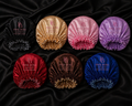 SATIN CUSTOM HAIR BONNETS