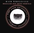 13x4 HD Brazilian Deep Wave  Lace Frontal