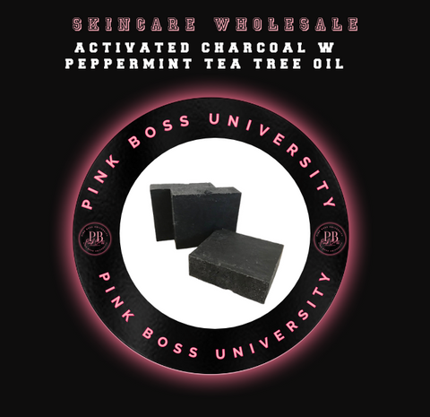 Activated Charcoal W Peppermint Tea Tree Oil