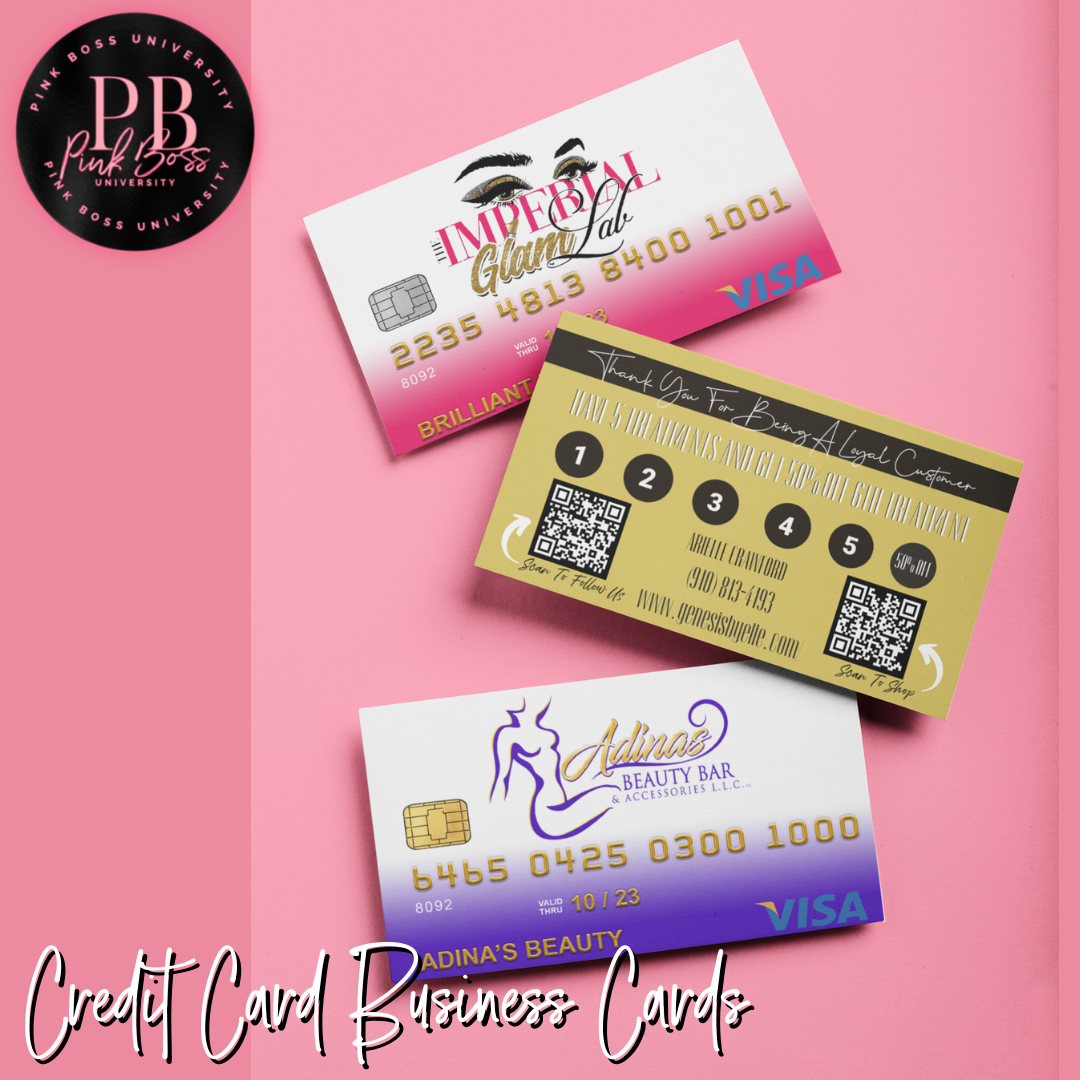 Credit Card Business Card
